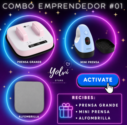 COMBO EMPRENDEDOR PRENSAS #01