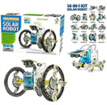 kits de ciencia de robot solar para niños 14 en 1