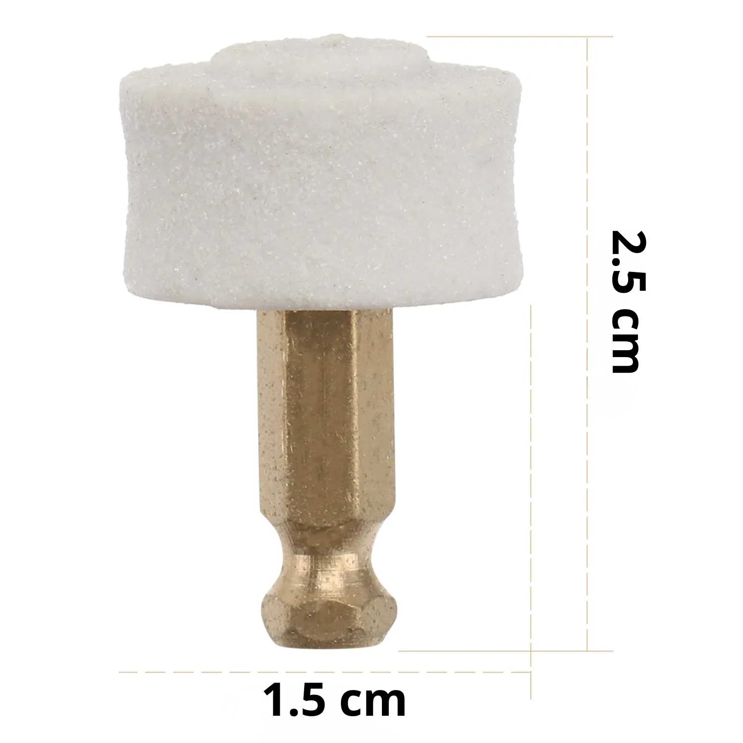 Repuesto x2 cabezal de lima para mascotas