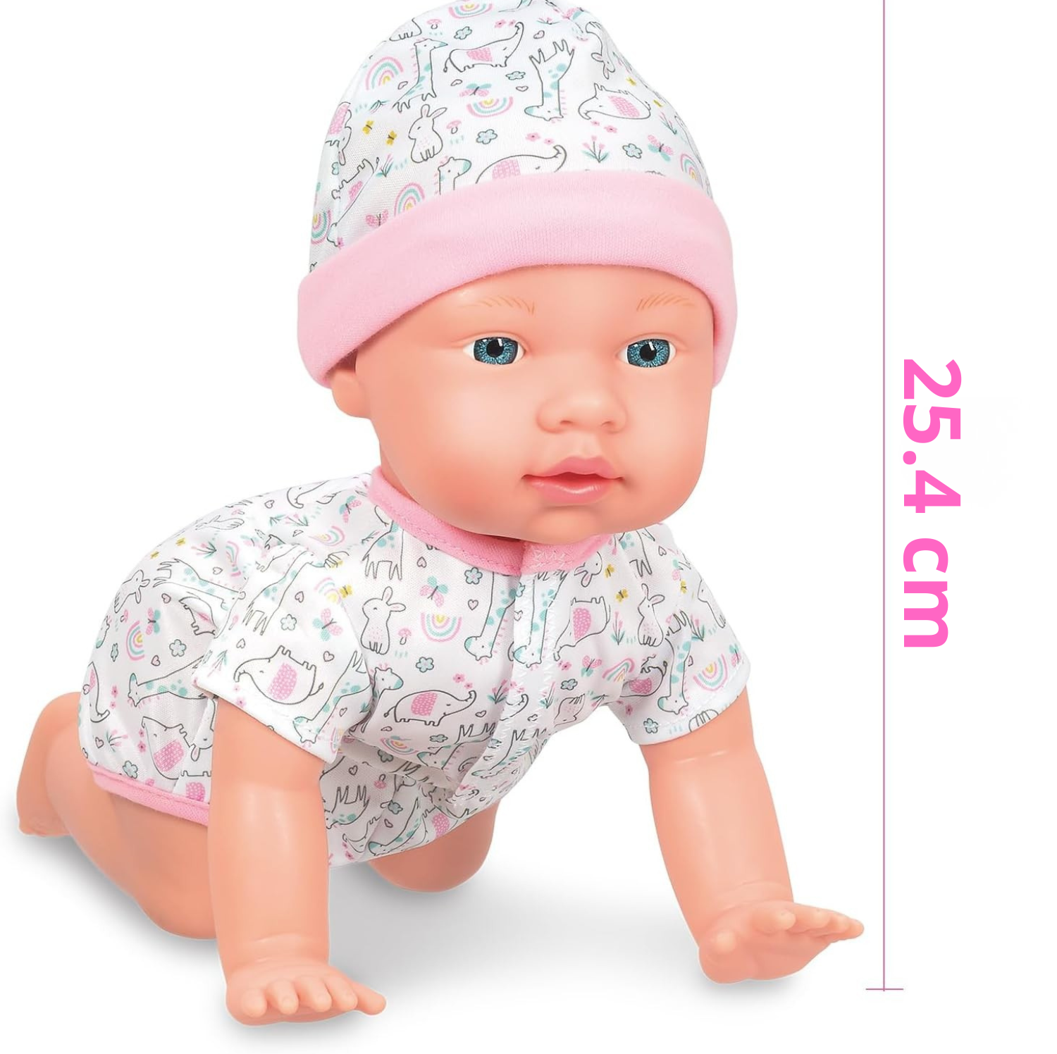 Muñeca Reborn gateadora con sonidos