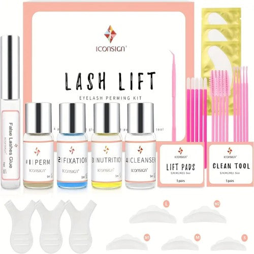 Kit completo de lifting para pestañas