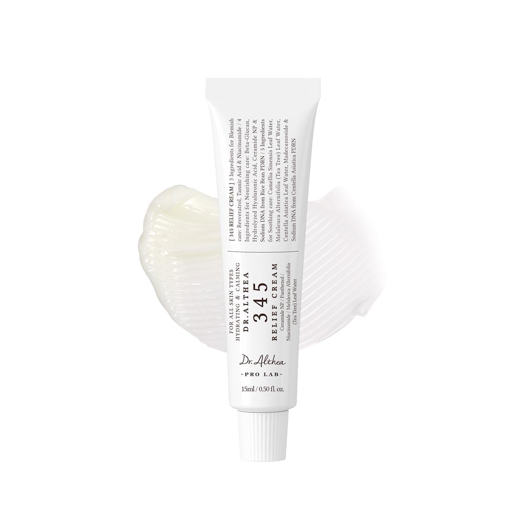 Crema de hidratante de alivio 345, cuidado de la piel coreano (SOBRE PEDIDO)