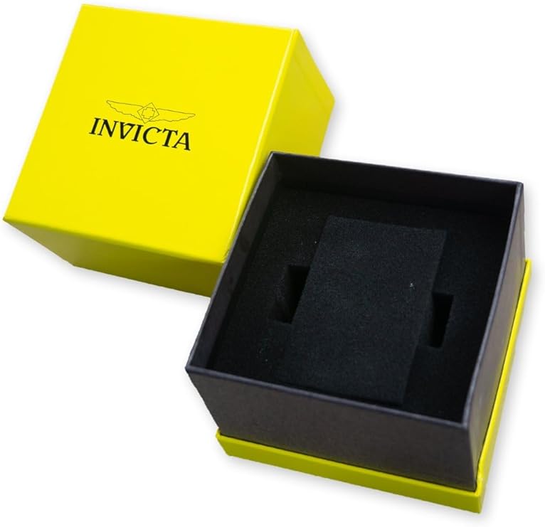 Reloj Invicta de dos tonos de cuarzo con pantalla analógica - negro con plateado (SOBRE PEDIDO)