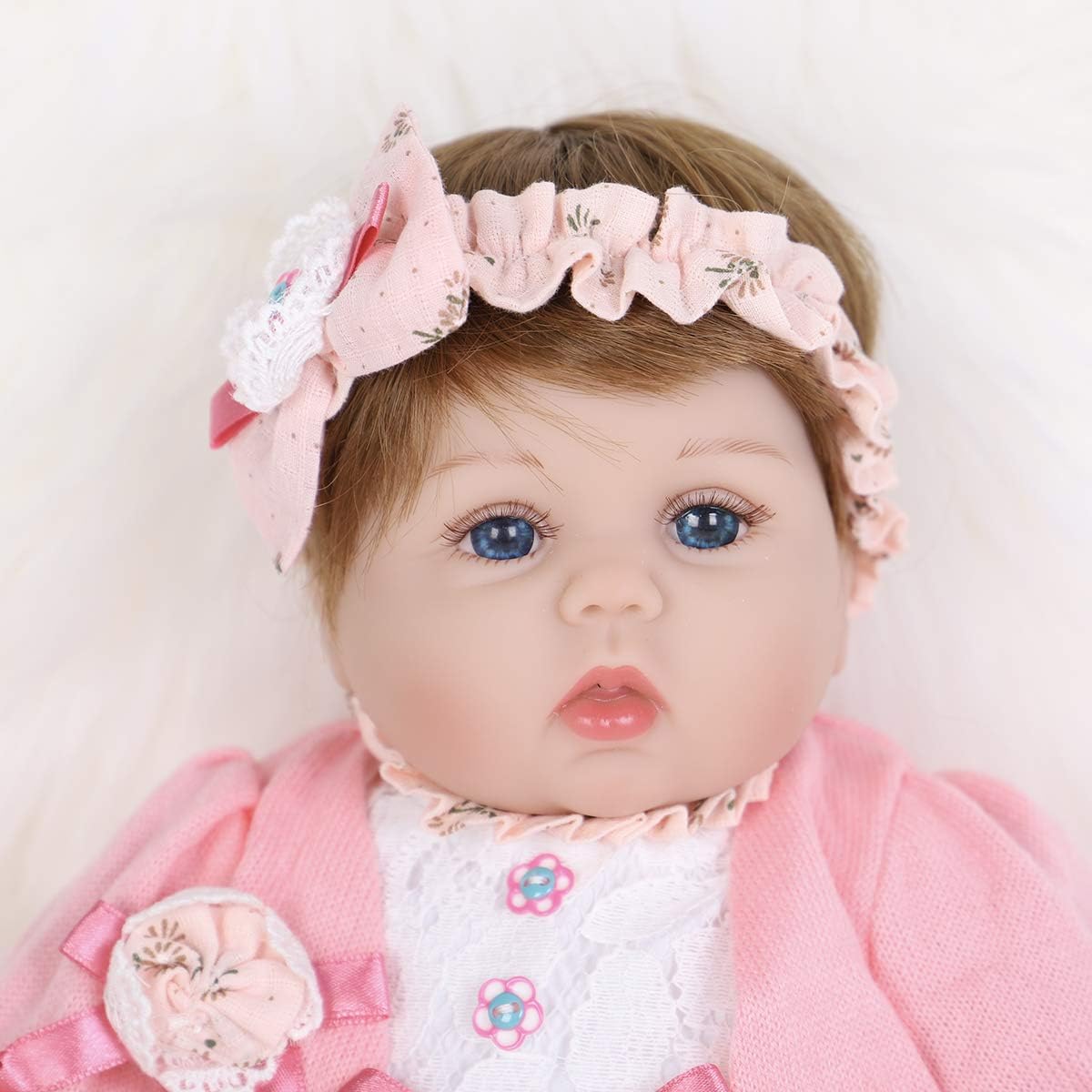 Muñeca Reborn de juguete de 41 cm