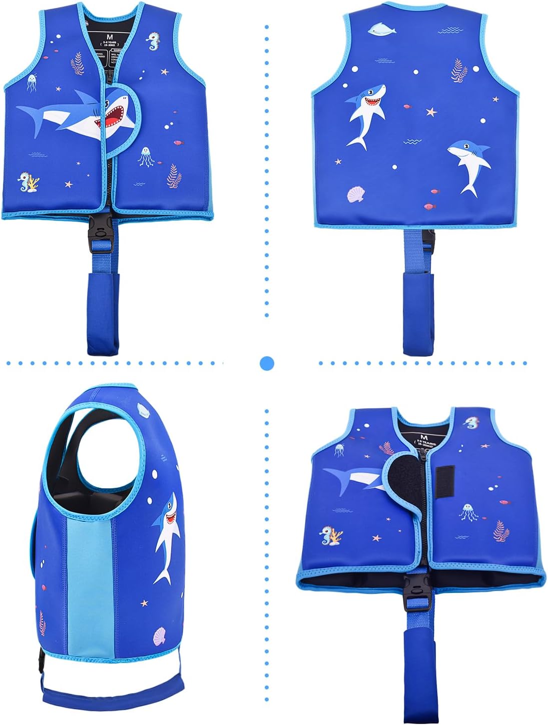 Chaleco de natación para niños 2-3 años