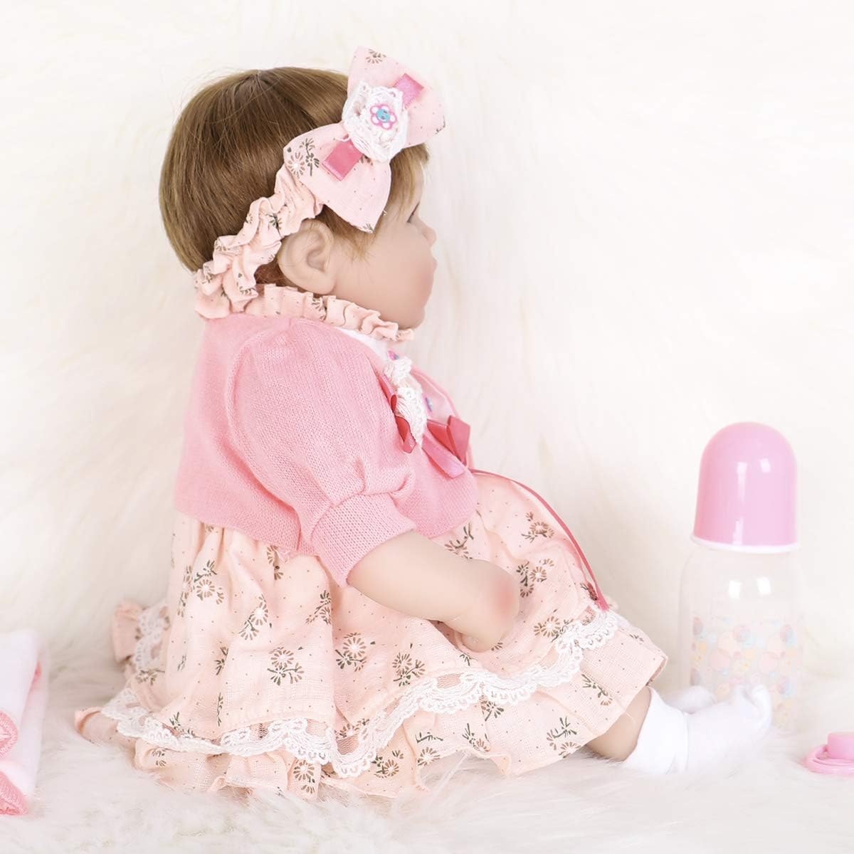 Muñeca Reborn de juguete de 41 cm
