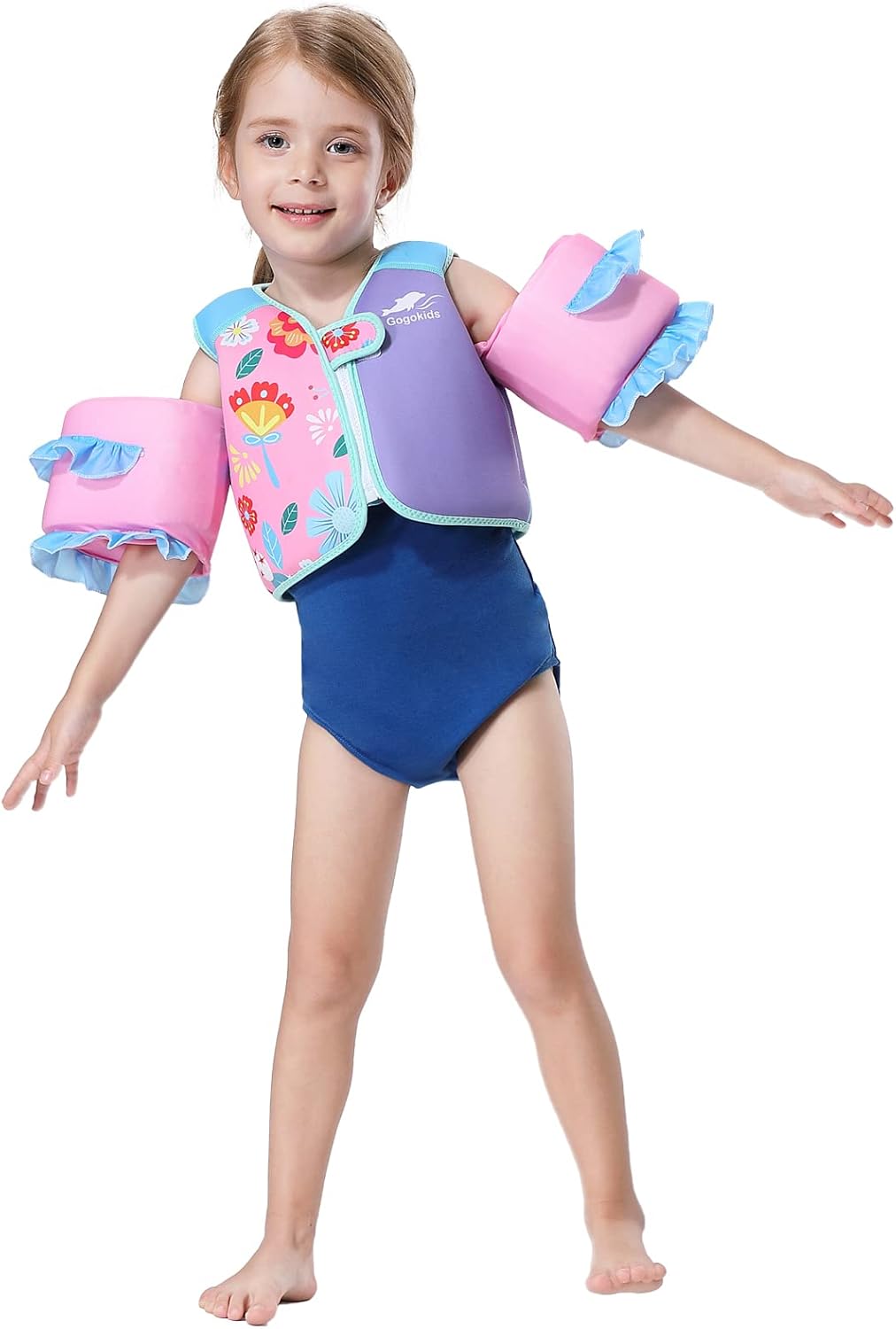 Chaleco de natación para niñas 2-3 años