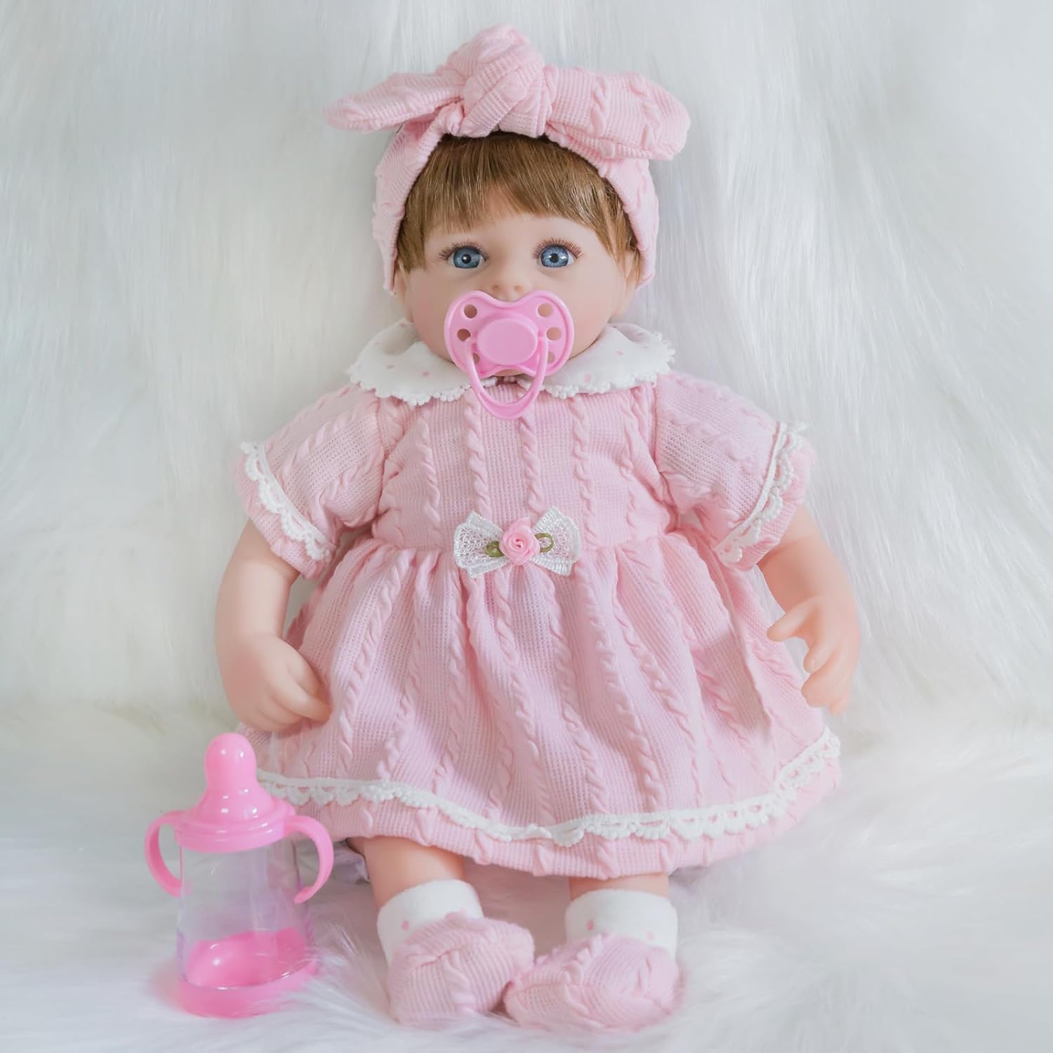Muñeca Reborn de juguete de 41 cm