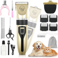 Cortapelos y kit de aseo para perros.