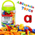 Letras magnéticas, números, alfabeto, ABC, 123