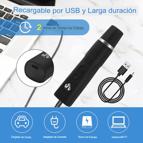 Lima Eléctrica para mascotas negra