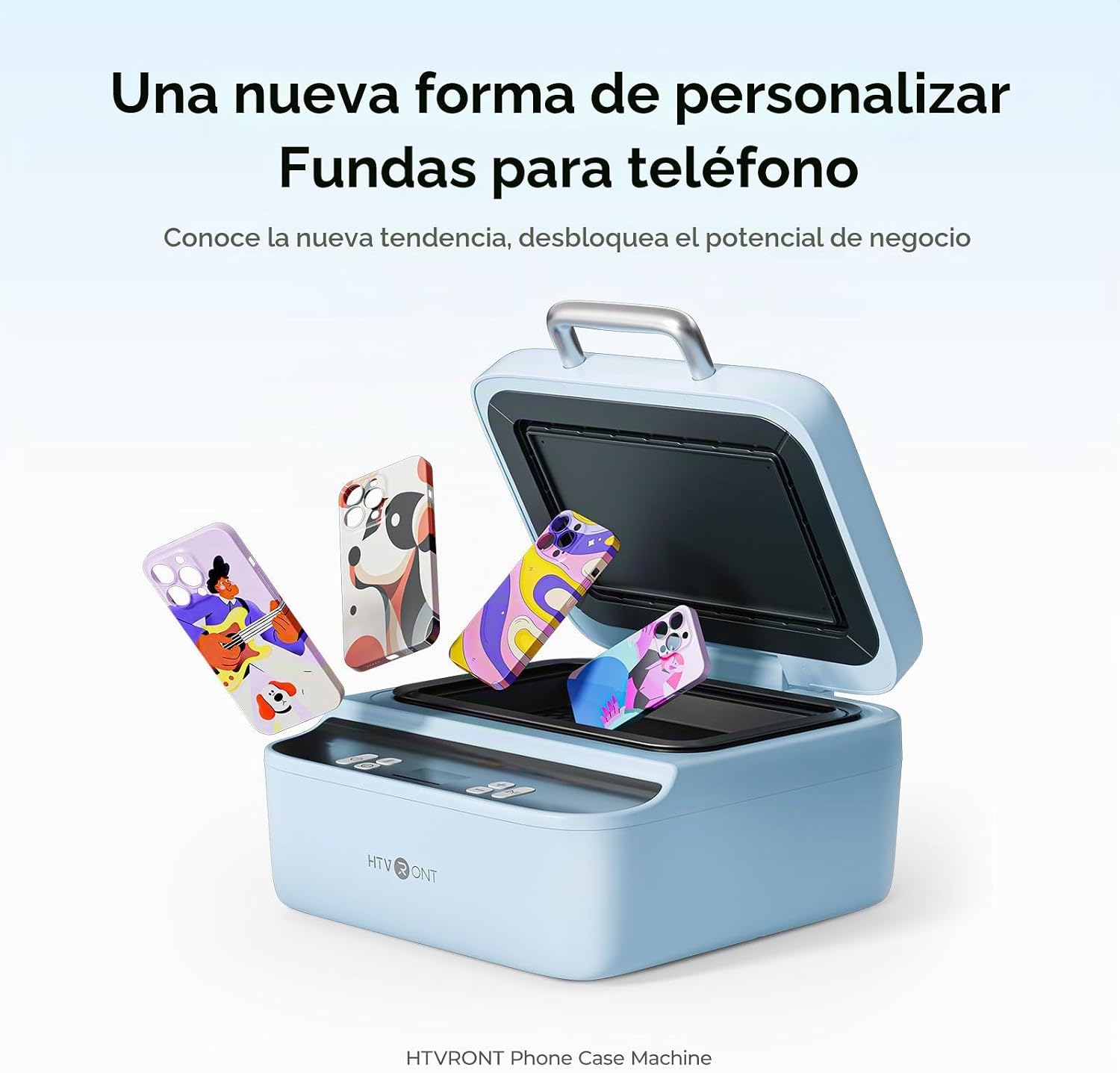 Máquina de prensa de calor para funda de teléfono  - Lila SOBREPEDIDO