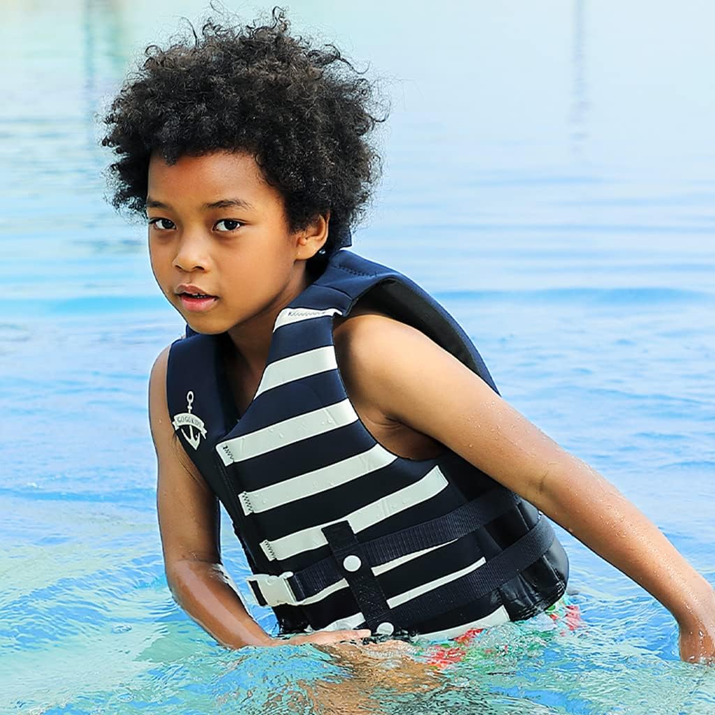 Chaleco para niños de marinero 3-5 años Azul oscuro