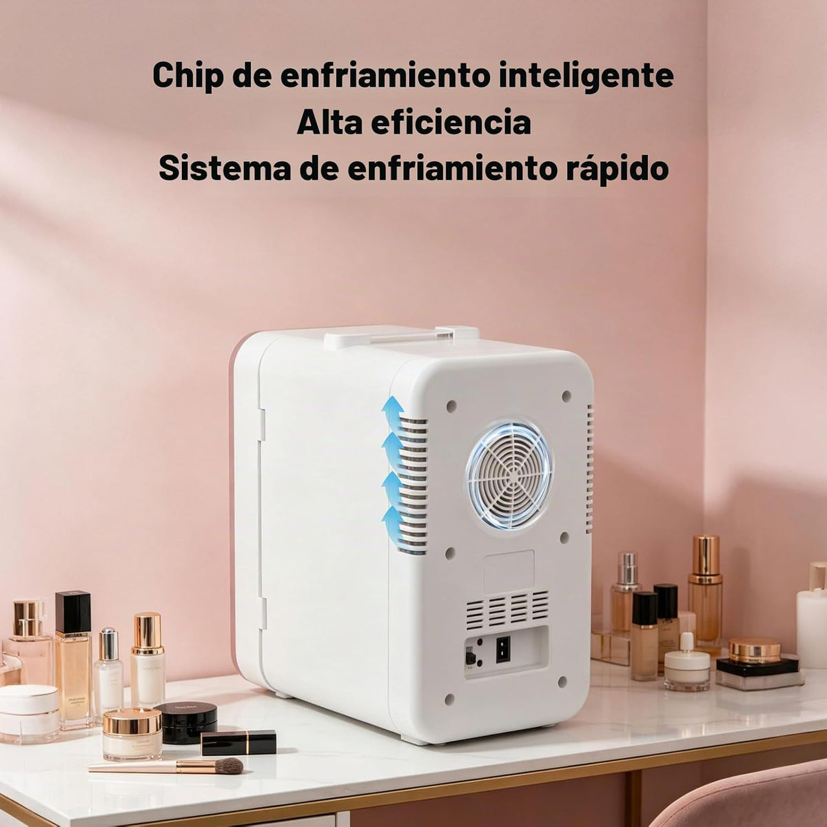 Mini nevera 6 litros Blanca