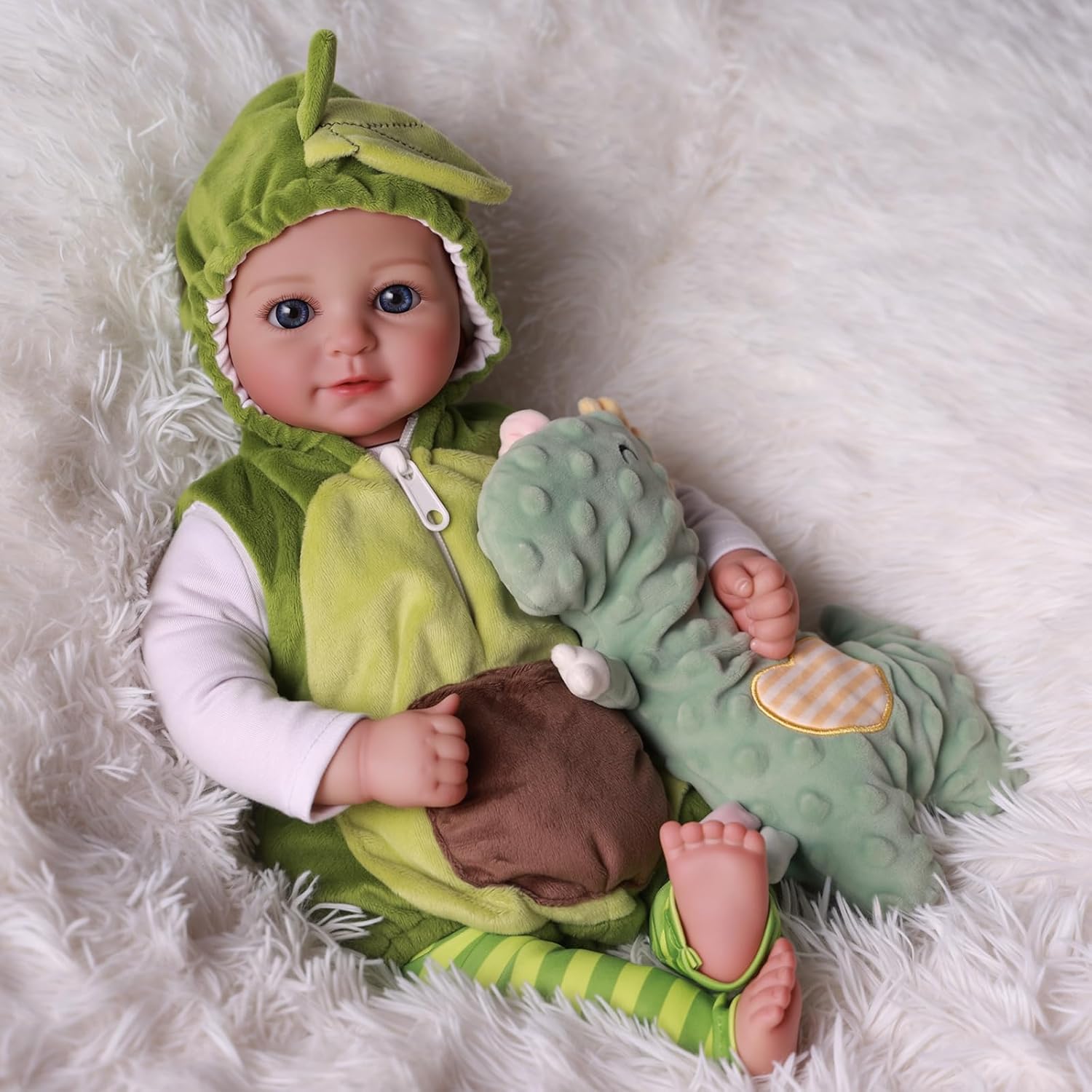 Muñeca Reborn de aguacate de juguete