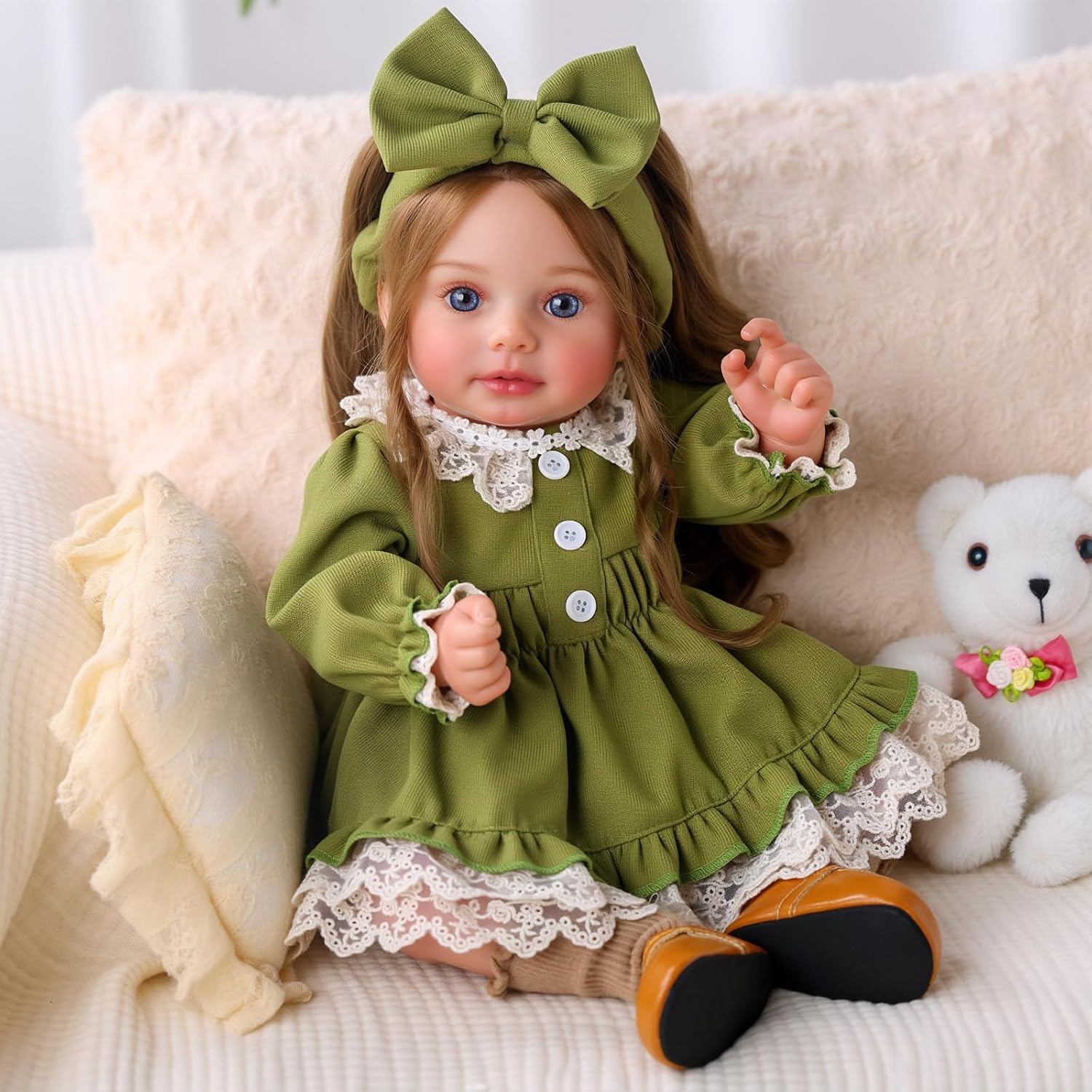 Muñeca Reborn de juguete de 50 cm