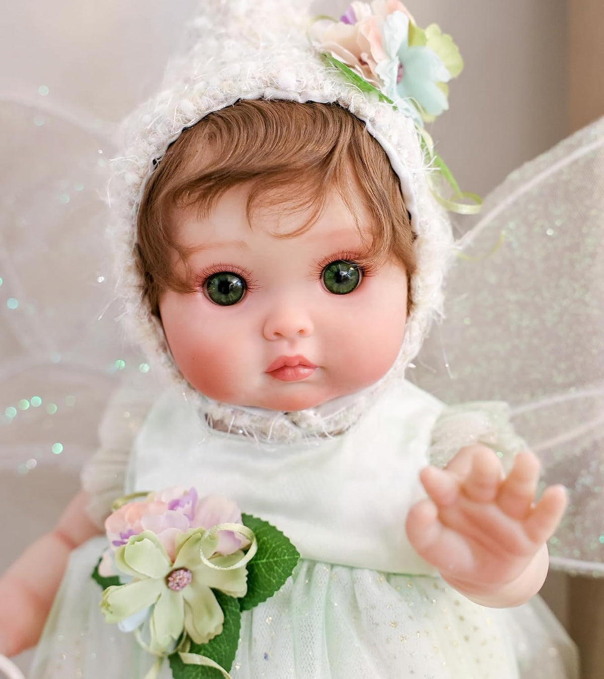Muñeca Reborn de juguete de 46 cm