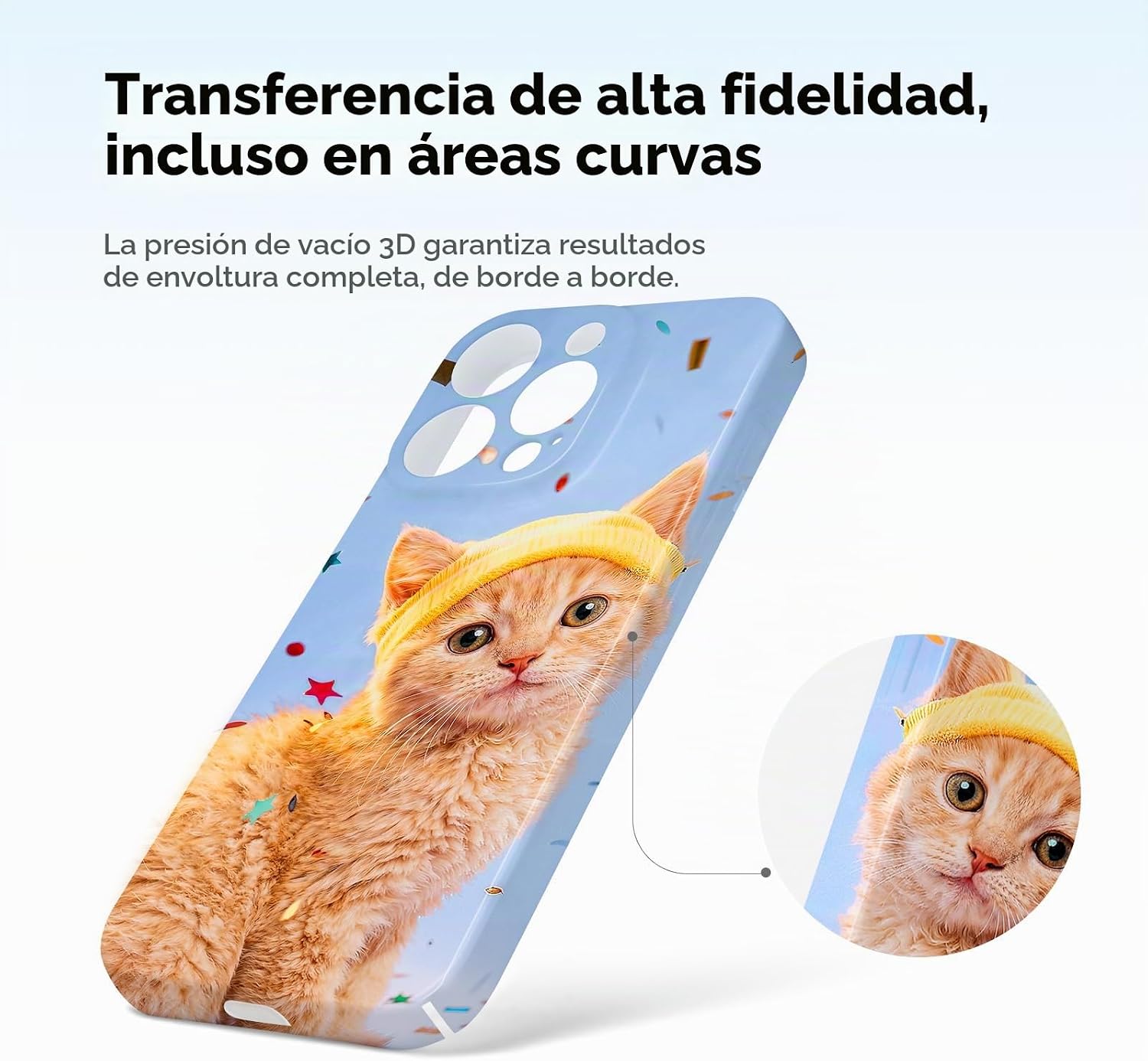 Máquina de prensa de calor para funda de teléfono  - Lila SOBREPEDIDO