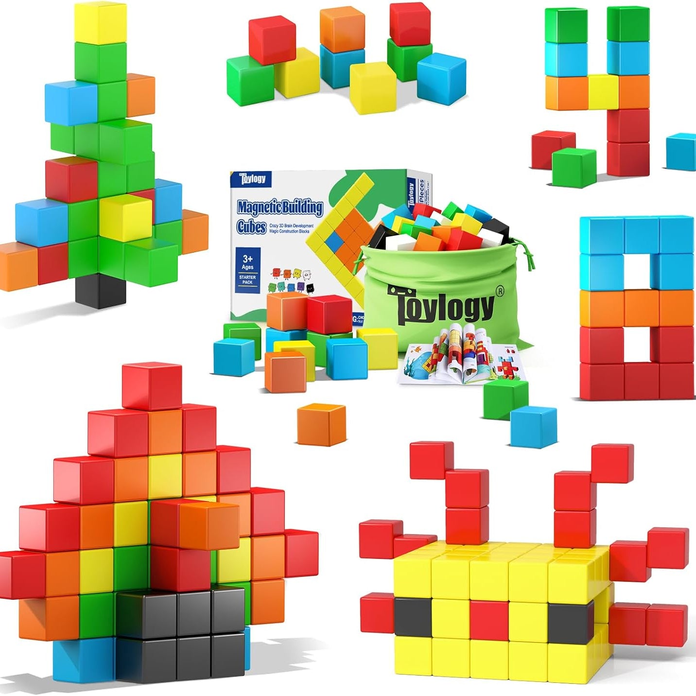 Fichas magnéticos 48 piezas para niños