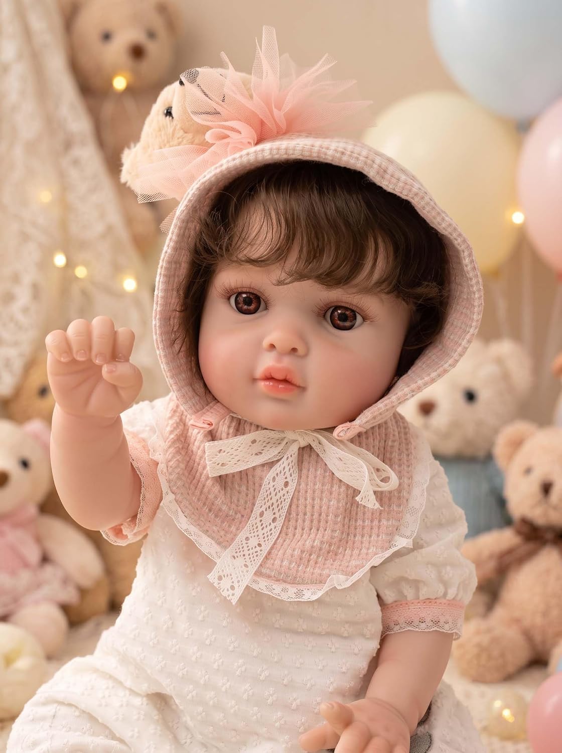 Muñeca Reborn de juguete de 50.8 cm