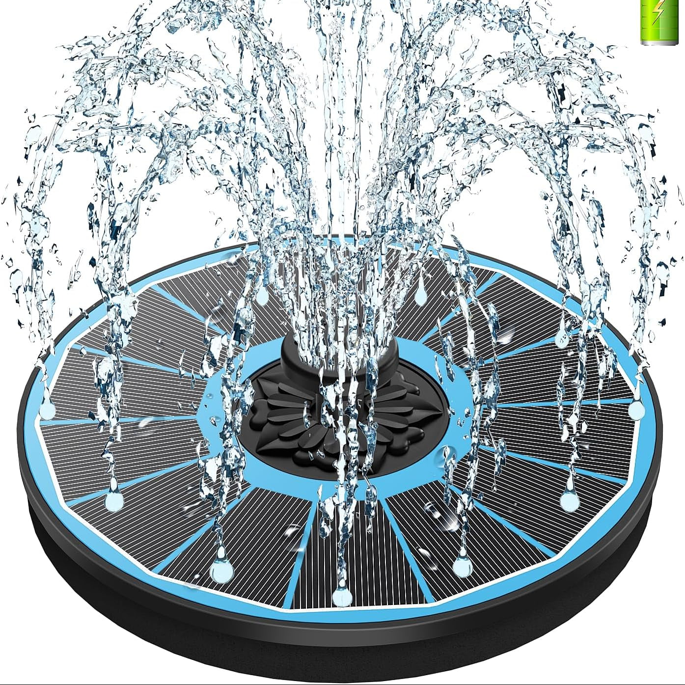 Fuente  de agua solar