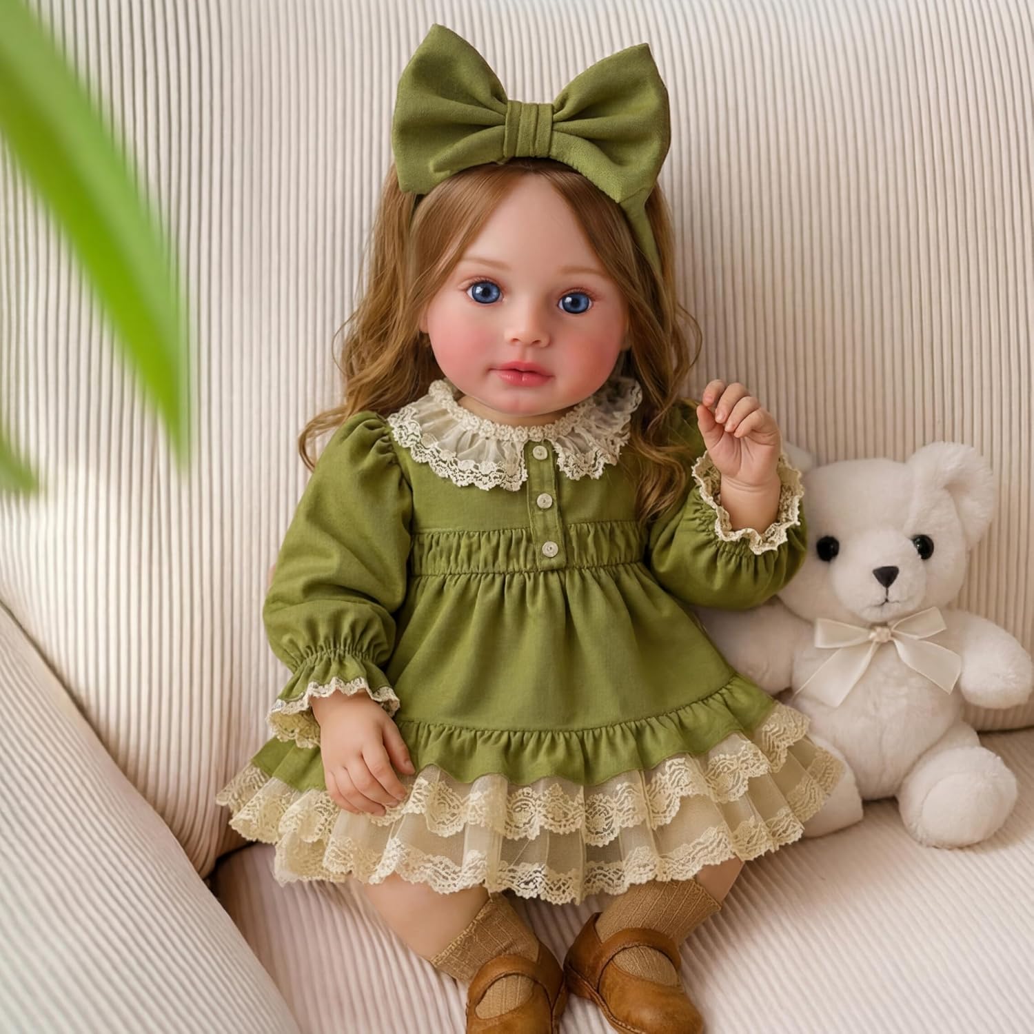 Muñeca Reborn de juguete de 50 cm