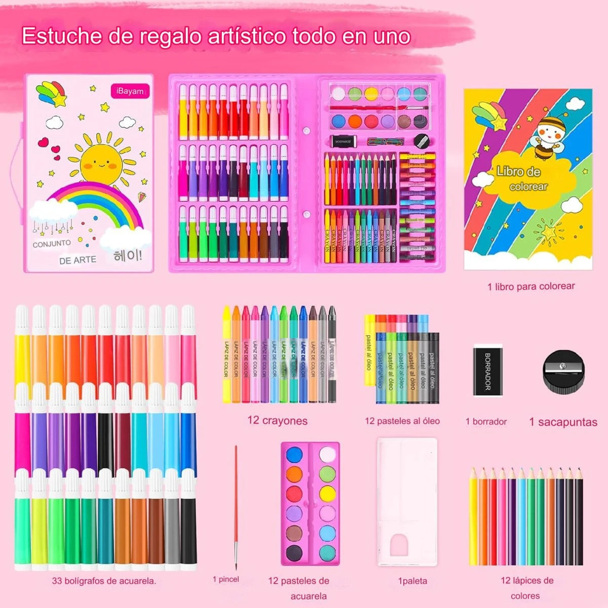 Juego de arte de pintura