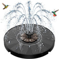 Fuente Solar Negra Bomba Solar Fuente de Agua Jardin