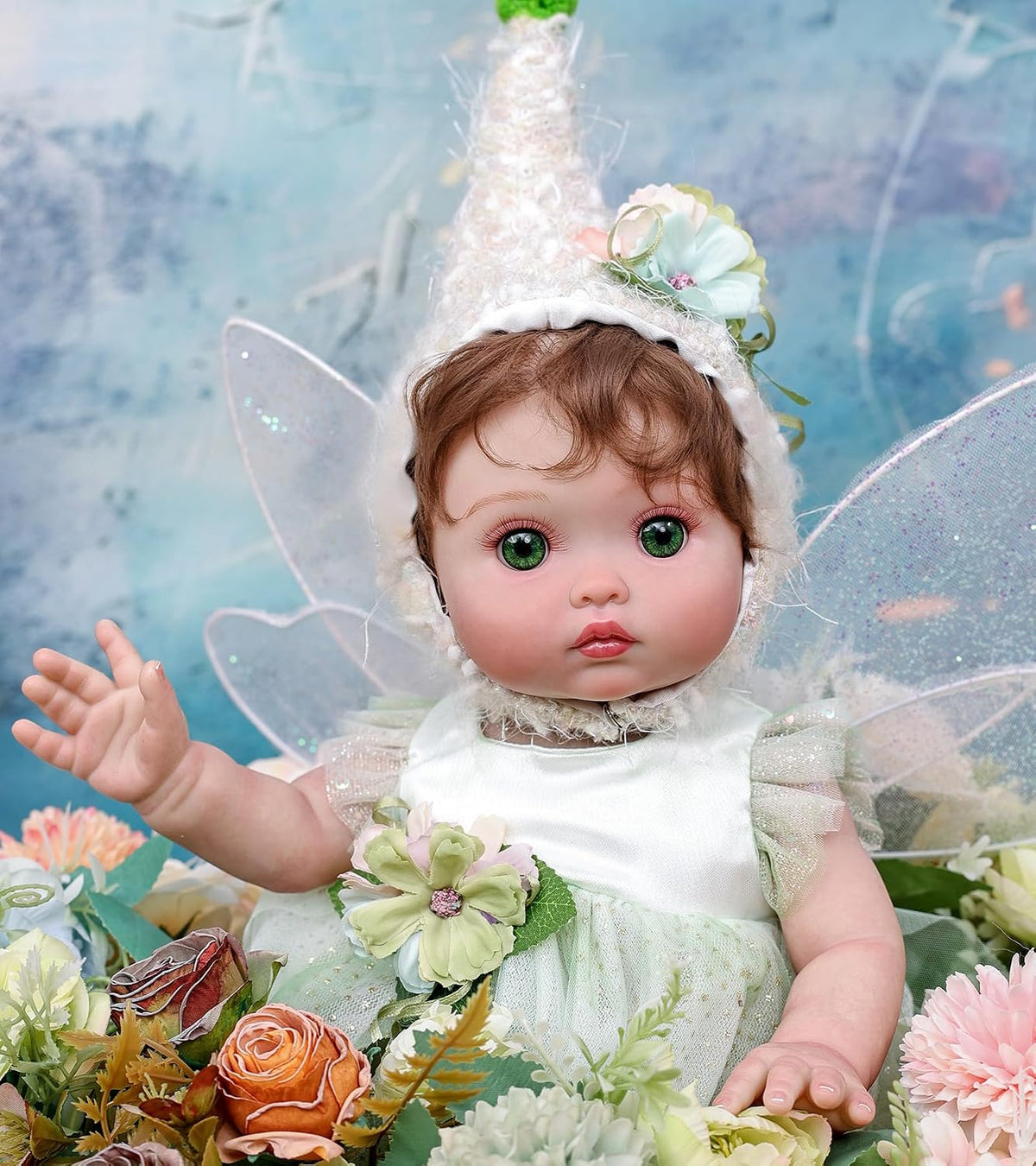Muñeca Reborn de juguete de 46 cm