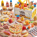 Juegos de comida de 83 piezas juguete para la cocina de los niños