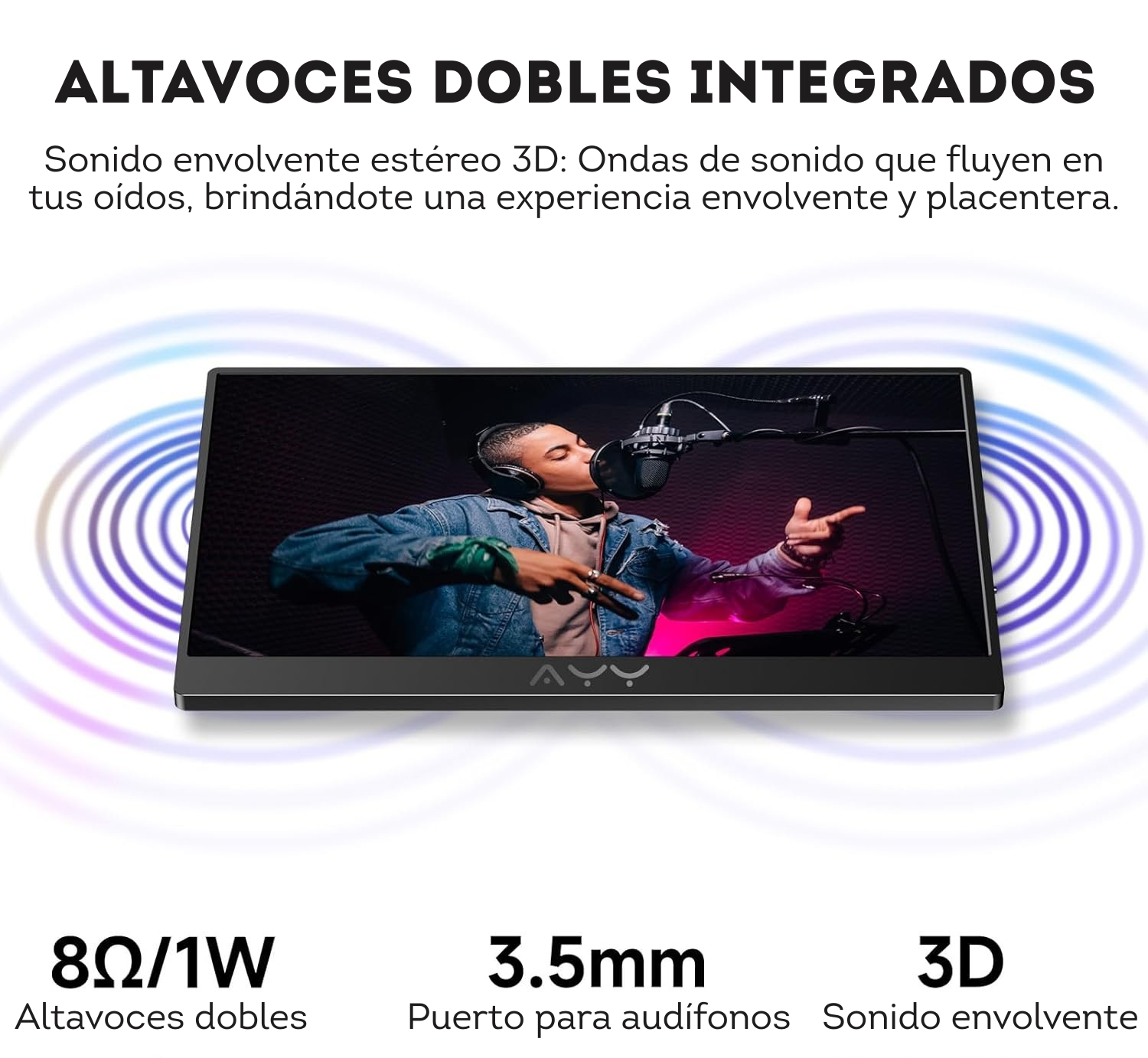 Monitor portátil para portátil de 15 pulgadas SOBREPEDIDO