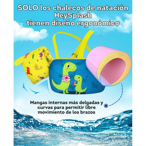 Chaleco de natación para niños 2-4 años