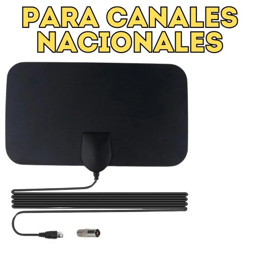 Amplificador, antena de TV Digital  alta definición