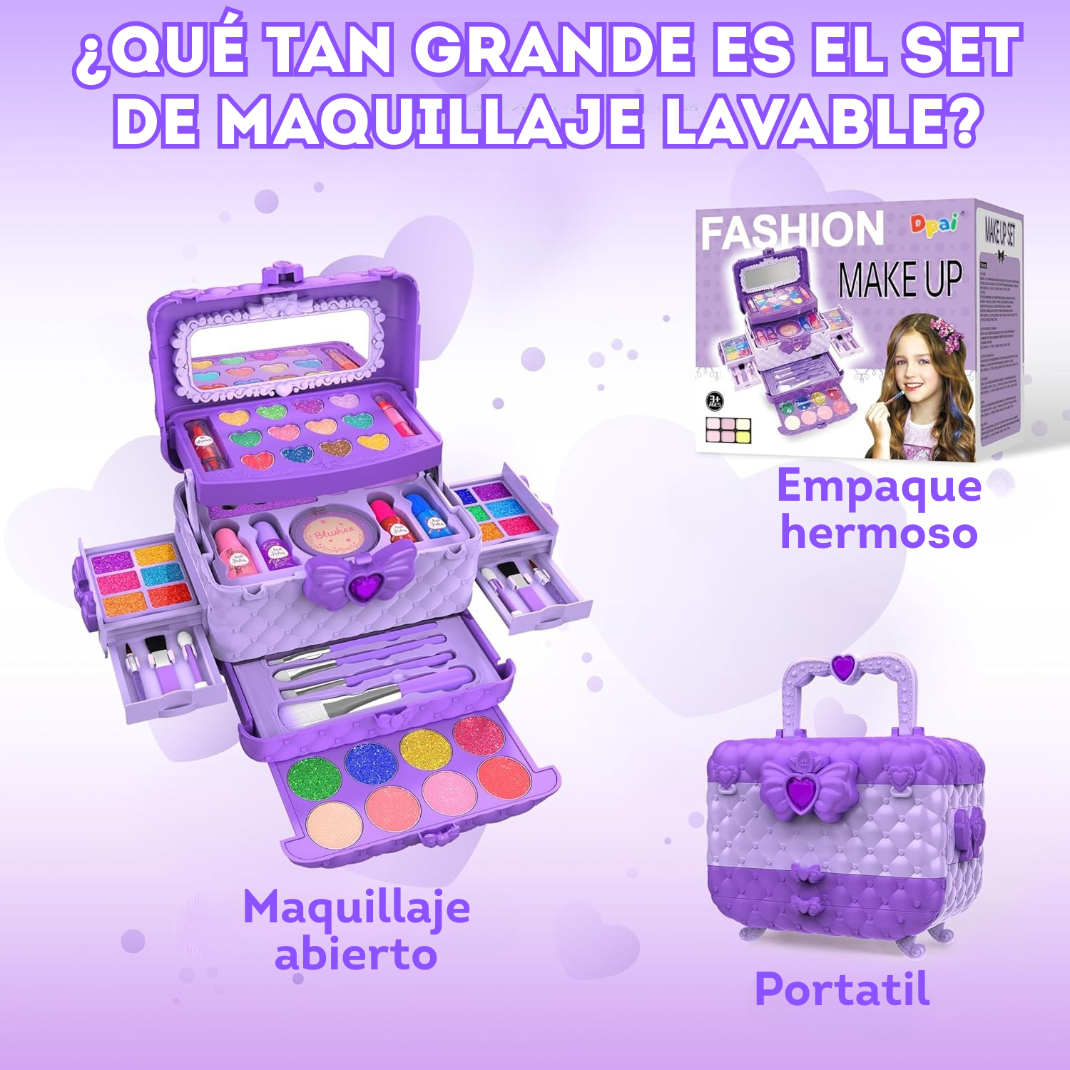 Kit de maquillaje para Niñas