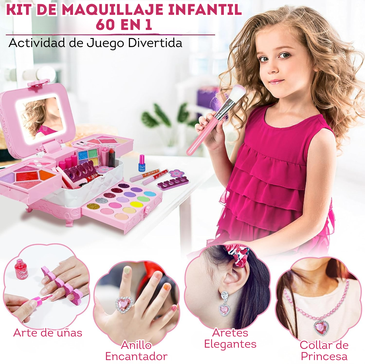 Kit de maquillaje para Niñas