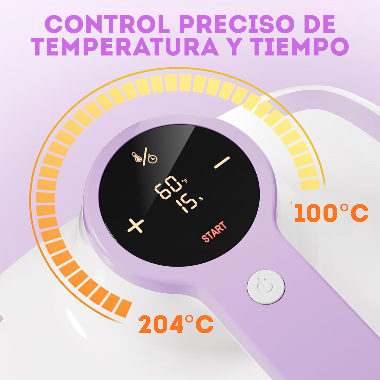 Máquina de prensa de calor para camisetas  - Lila (SOBRE PEDIDO)