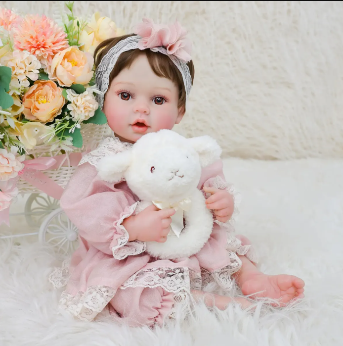 Muñeca Reborn de juguete de 50 cm