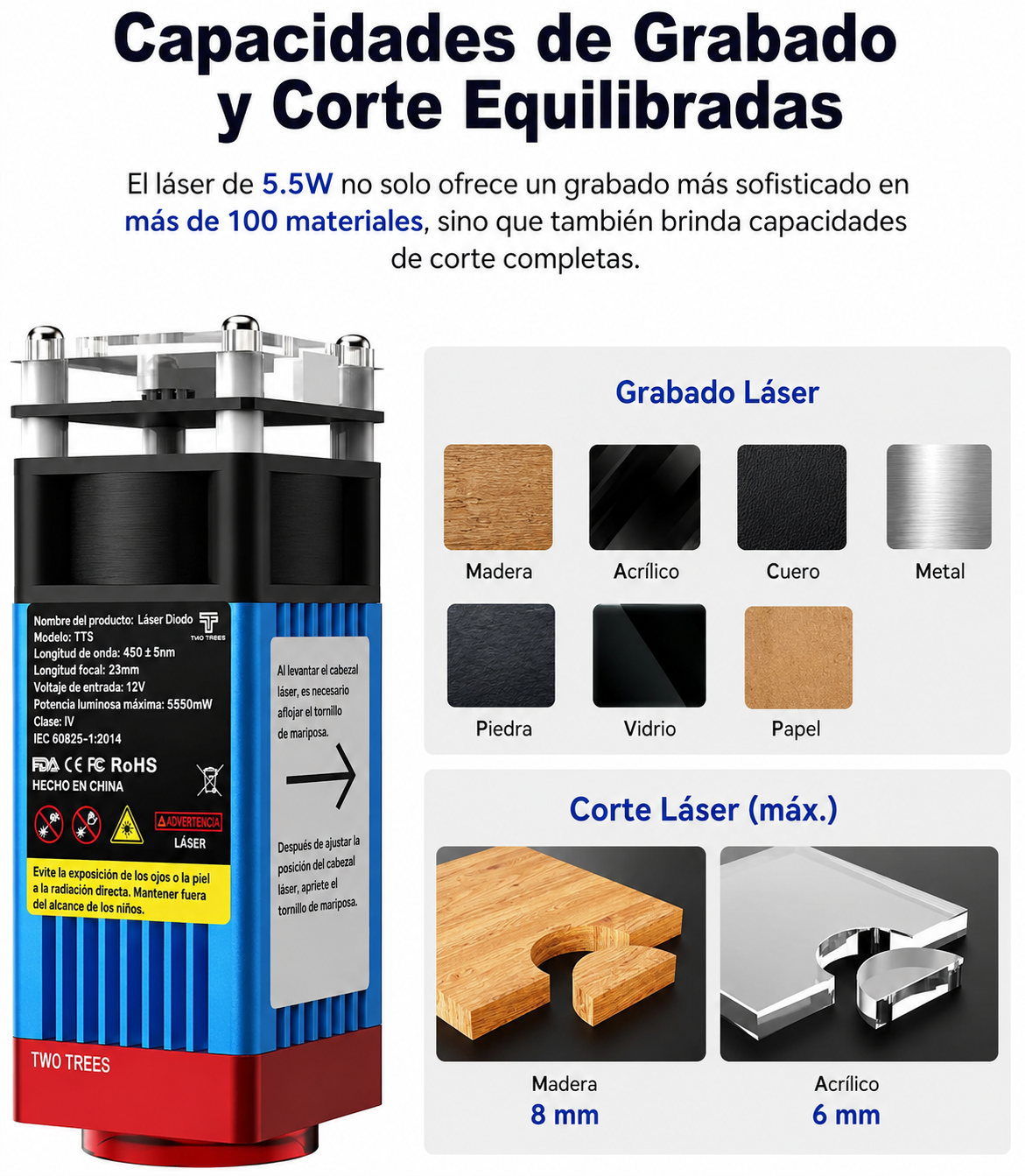 Maquina Laser para grabado SOBREPEDIDO