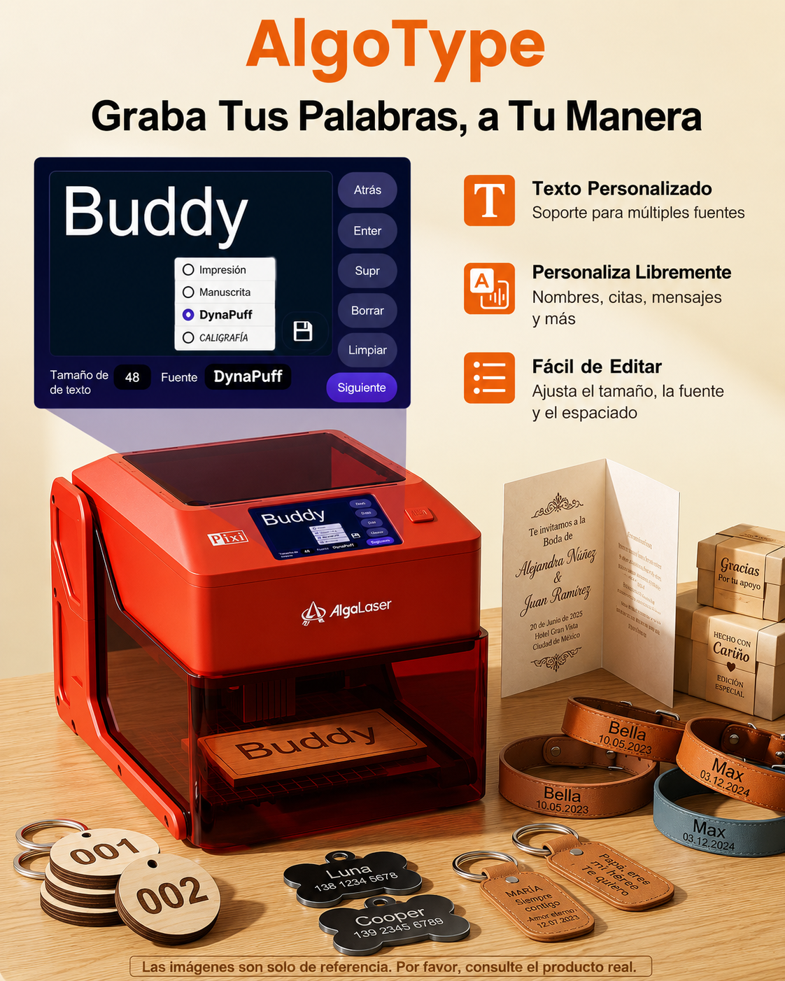 Maquina Laser roja para grabado SOBREPEDIDO