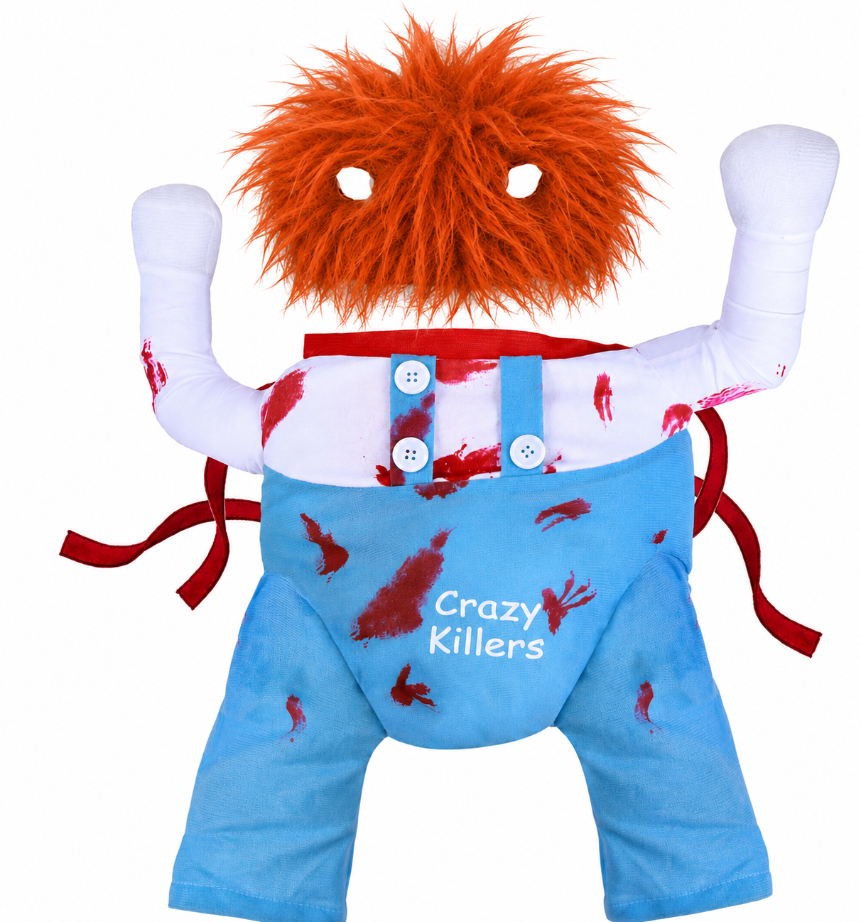 Disfraz de Chucky para Mascotas talla S