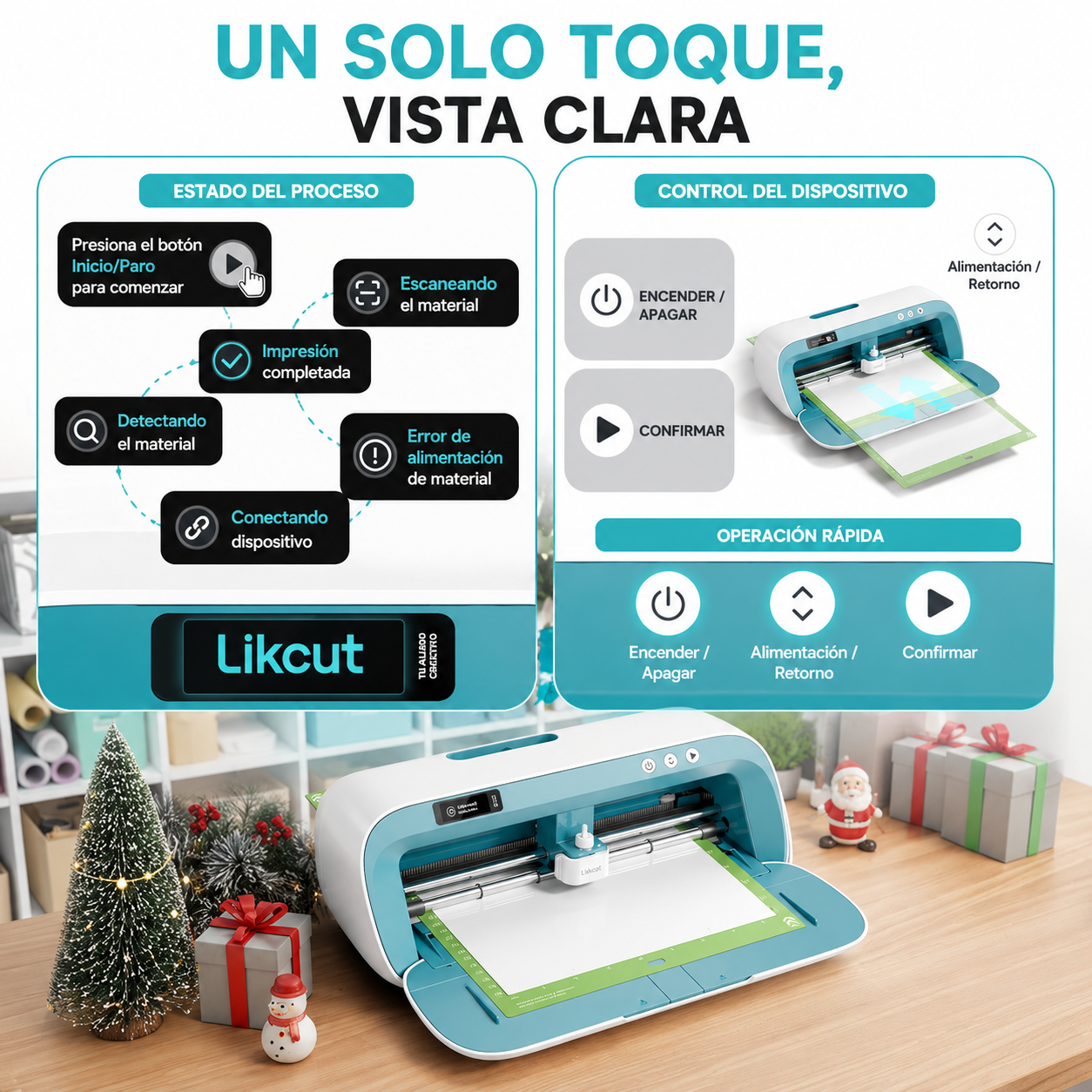 Cricut Máquina cortadora de vinilo S41 con impresión y corte (SOBRE PEDIDO)