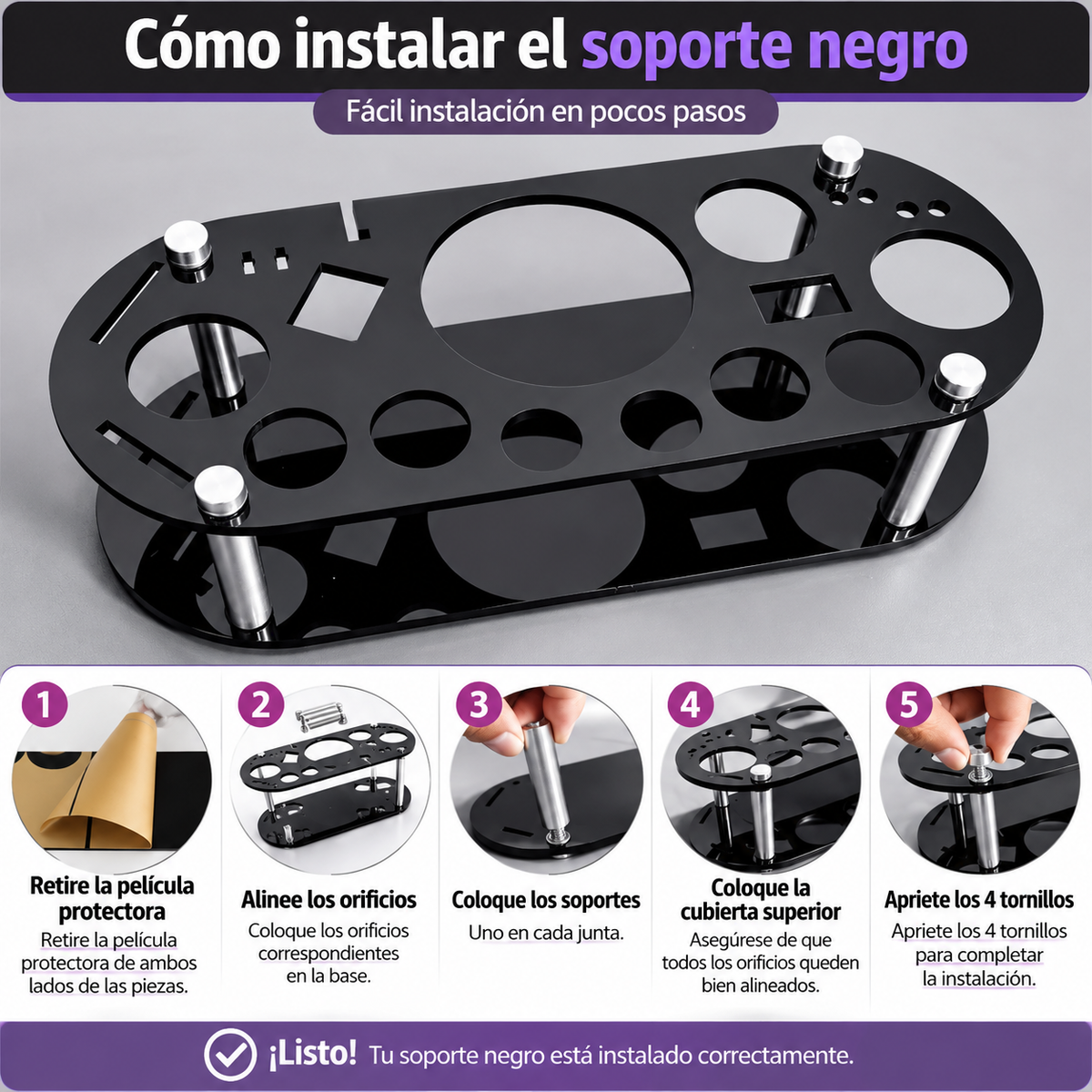 juego de coctelera profesional de 22 piezas