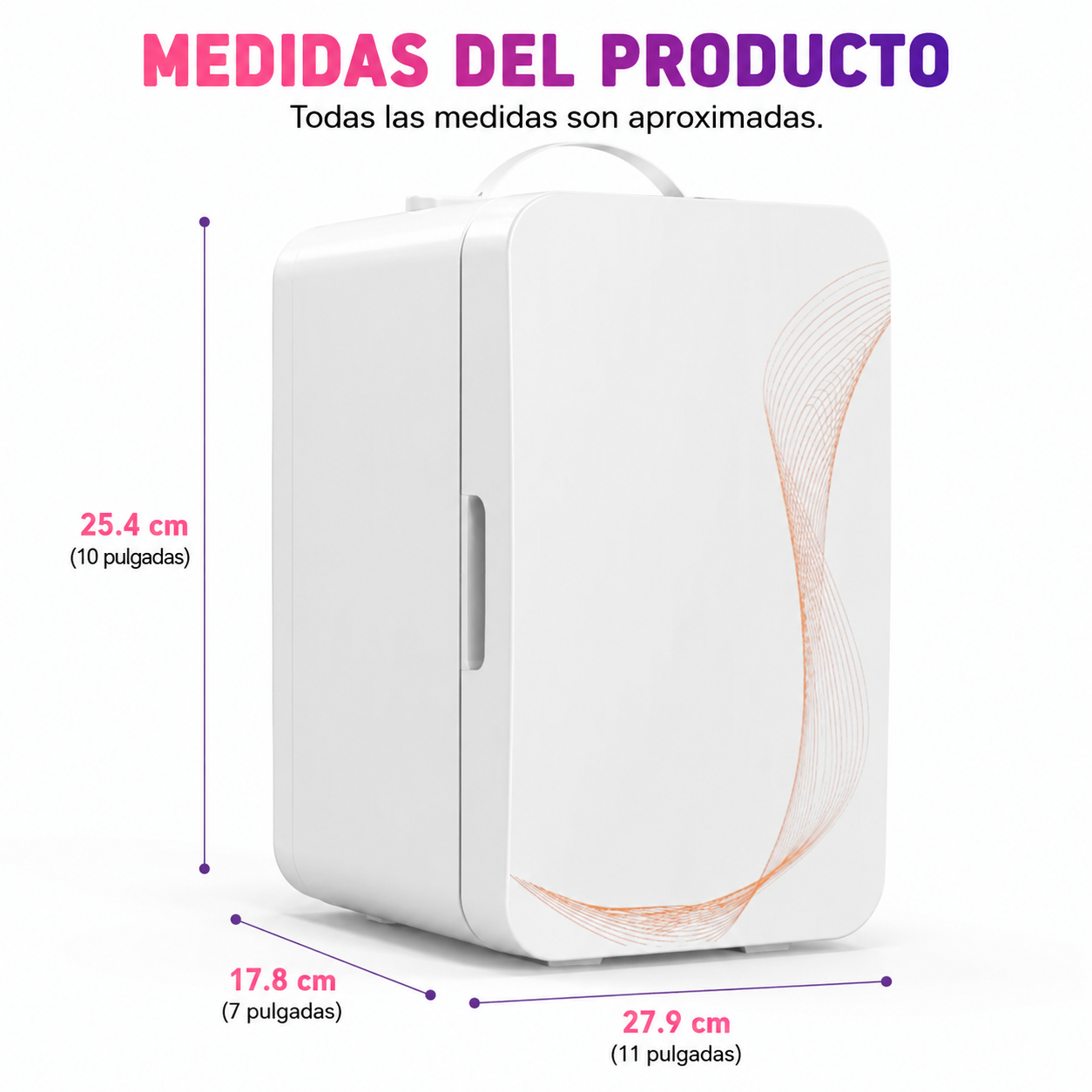 Mini nevera 6 litros refrigerador