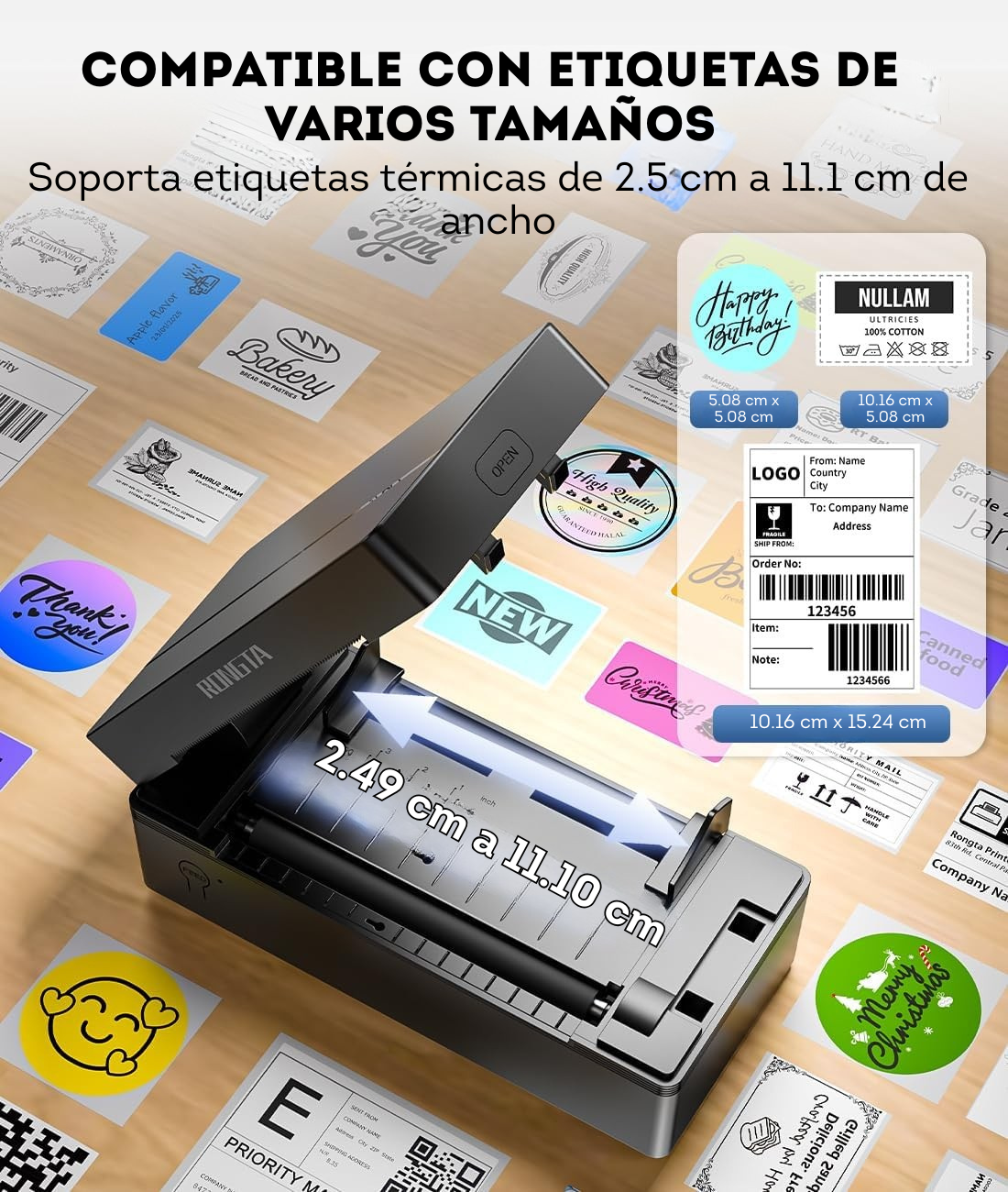 Impresora de etiquetas térmica  SOBREPEDIDO