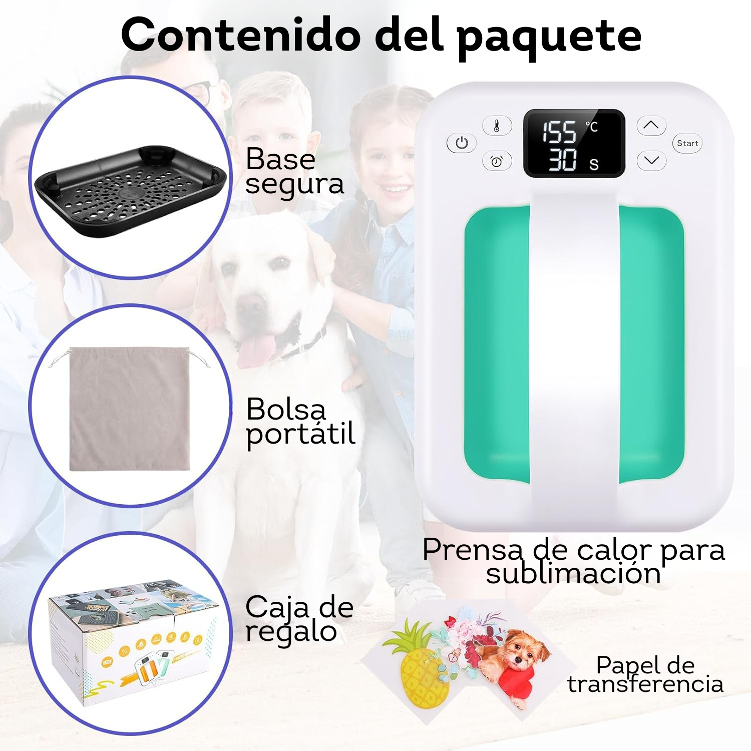 Máquina de prensa térmica SOBREPEDIDO