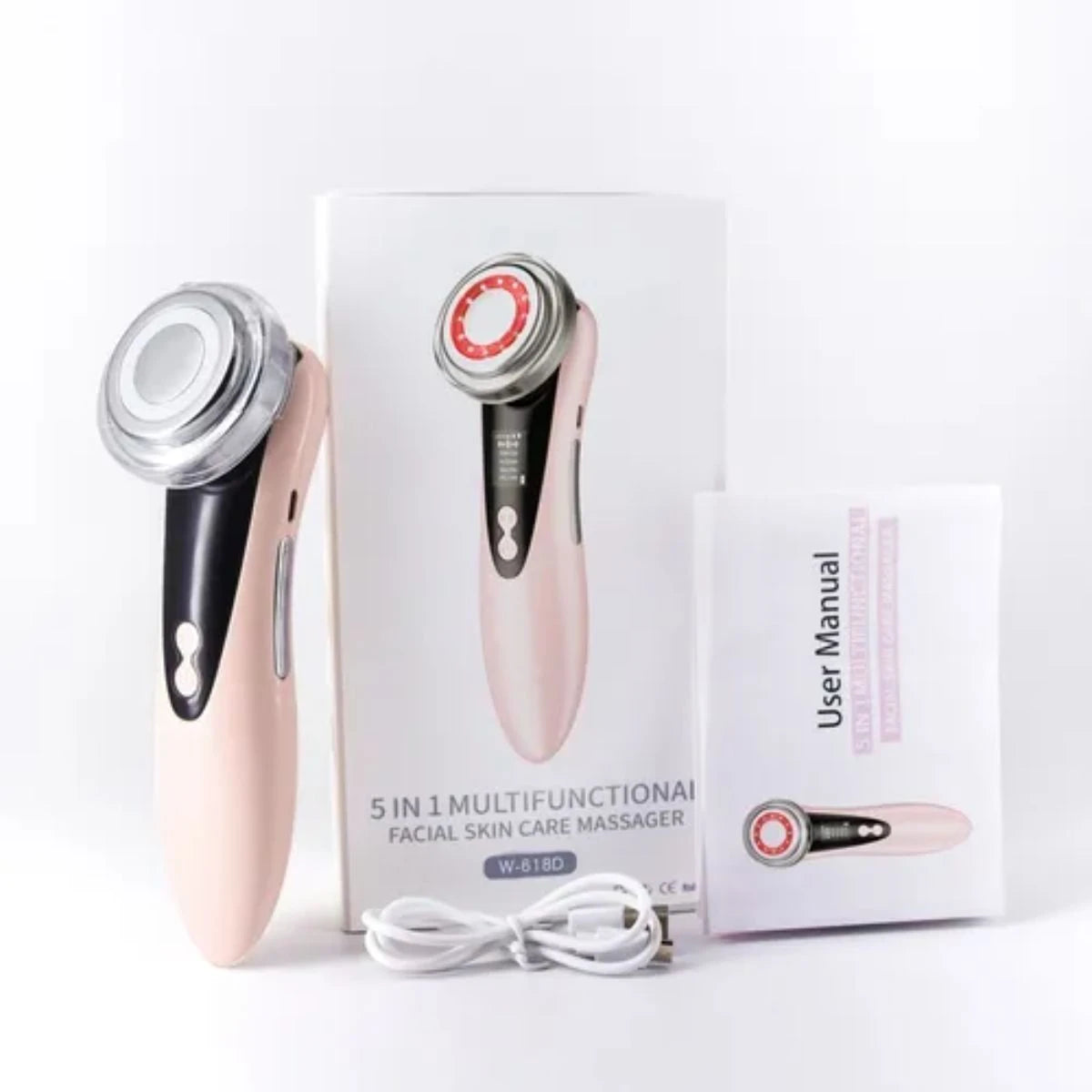 Masajeador Fototerapia Facial 5 EN 1