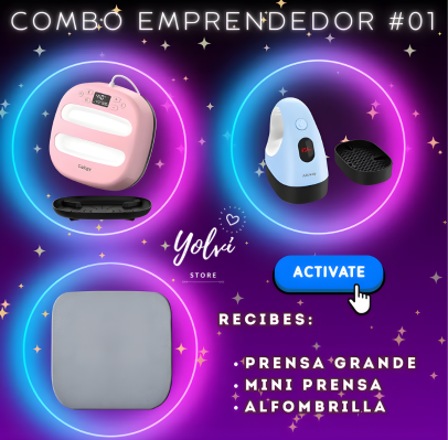 COMBO EMPRENDEDOR PRENSAS #01