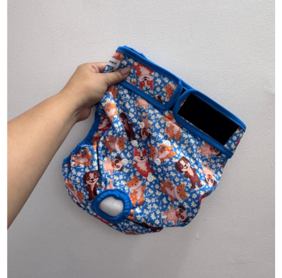 Pañal mascotas talla XL color azul