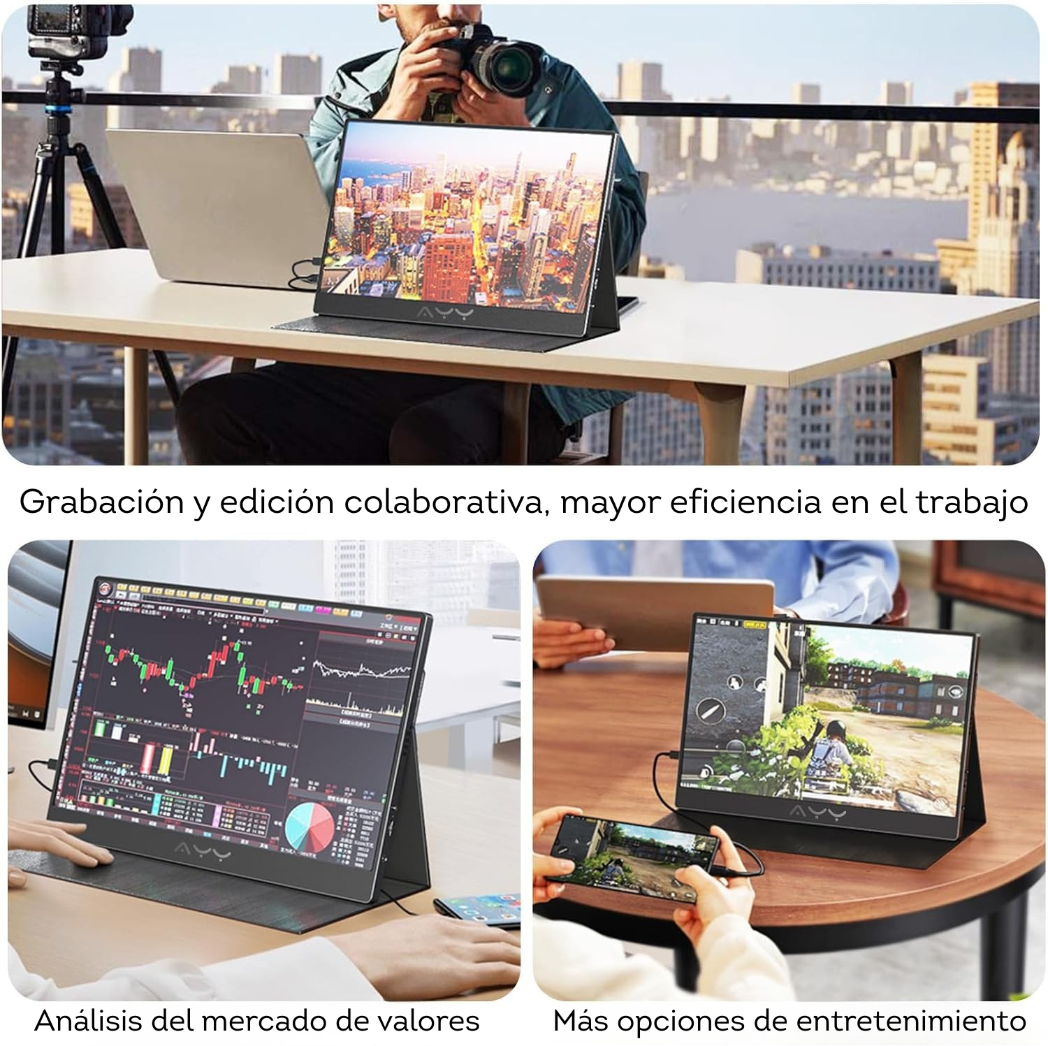Monitor portátil para portátil de 15 pulgadas SOBREPEDIDO