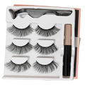 Pestañas magneticas largas x3 pares